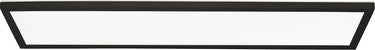 Brilliant sorell - plafondlamp badkamer - led 24w - cct - dimbaar - afstandsbediening - zwart wit