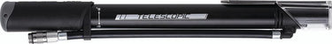 Bbb cycling traveller telescopic mini fietspomp - kleine fietspomp met drukmeter - stabiel en krachtig - zwart - bmp-53