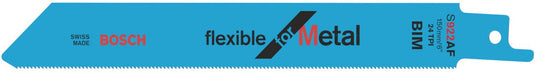 Bosch reciprozaagblad s 922 af flexible for metal - 2 stuks
