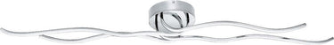 Eglo roncade - wand plafondlamp - 1 lichts - chroom - wit