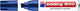 Edding viltstift 800 schuin 4-12mm blauw