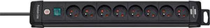 Brennenstuhl power socket 8 sockets with switch