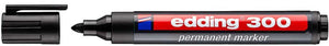 Edding permanent marker 300 ultra 1,5-3mm zwart rond