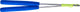 Eureka aluminium diabolo stokken - blauw