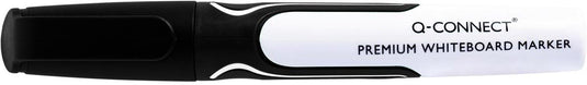 Q-connect premium whiteboard marker, 3 mm, ronde punt, zwart 10 stuks