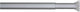 Sealskin douchegordijnstang - klemstang - aluminium - 110-185 cm - mat aluminium