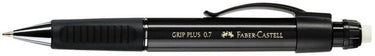 Faber-castell vulpotlood - grip plus - 0,7mm - zwart - fc-130733