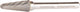 Makita b-52819 hm-frees kegel met ronde kop v. metaal