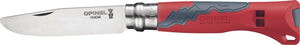 Opinel no.07 outdoor junior zakmes - rvs - rood