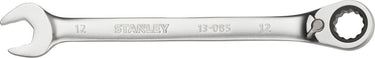 Stanley - fatmax omkeerbare ringsteeksleutel met ratel 12mm - steeksleutel - sleutelgereedschap - 1 stuk(s)