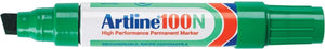 Artline 100 neat - permanent marker - 1 stuk - 7,5-12mm lijndikte - groen
