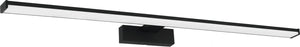 Eglo pandella 1 spiegellamp - led - 78 cm - zwart wit