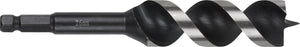Wolfcraft - 26mm slangenboor voor houtbalken - 165mm - zeskantschacht houtboor - hex - boor voor hout - 7139000