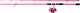 Albatros - spin comboset pink - spinhengel molen - 240cm - pink - inclusief nylon lijn