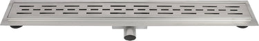 Differnz douchegoot - met flens rvs - 7 x 7 x 100 cm