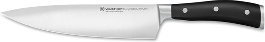 Wusthof wüsthof classic ikon koksmes - 20 cm - gesmeed roestvrij staal - ergonomisch geklonken handvat - ideaal voor snijden, hakken en snipperen van vlees, vis, groenten en fruit