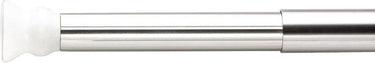 Ridder douchegordijnstang telescopisch 110-245 cm wit 55301