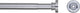 Sealskin seallux douchegordijnstang - 125-220 cm - chroom