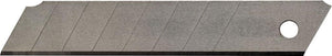 Fiskars reservemesjes 18mm voor hobbymes - 10 stuks zilver.