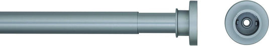 Sealskin seallux douchegordijnstang - 125-220 cm - mat aluminium