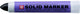 Sakura solid marker original | zwart