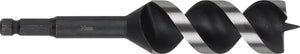 Wolfcraft - 30mm slangenboor voor houtbalken - 165mm - zeskantschacht houtboor - hex - boor voor hout - 7140000
