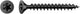 Spax t-star spaanplaatschroef 4.0x20mm vk torx t20 zwart