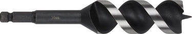 Wolfcraft - 30mm slangenboor voor houtbalken - 165mm - zeskantschacht houtboor - hex - boor voor hout - 7140000