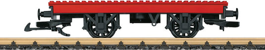 Lgb spoorwagen clip-on 1:26 schaal g 26 x 4,5 cm rood