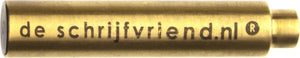 Kangaro de schrijfvriend schrijfpatroon - klein model - 12 gram - messing - verzwaard - ds-411696
