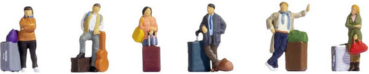 Noch 36217 n reizigers figuren kant-en-klaar model