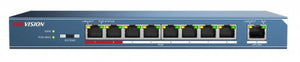 Hikvision ds-3e0109p-e – 9-poorts 100 mbps onbeheerde poe switch