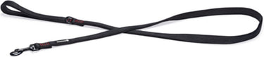 Beeztees parinca premium - hondenriem - nylon - zwart - 180 cm x 20 mm
