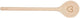 Goki houten pollepel hart, 20cm