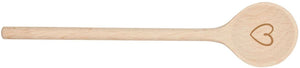 Goki houten pollepel hart, 20cm