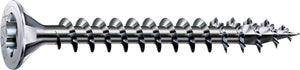 Spax universele schroef, 4 x 35 mm, 180 stuks, volledig van schroefdraad voorzien, verzonken kop, t-star plus t20, 4cut, wirox - 8000000287428