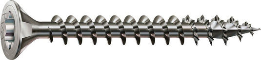 Spax roestvaststalen schroef, 3,5 x 20 mm, 180 stuks, voldraad, verzonken kop, t-star plus t15, 4cut, roestvast staal a2 - 8000000287176