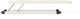 Brabantia mouwplank - 60 x 10 cm - ecru - wit frame