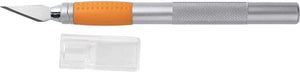 Fiskars art hobbymes - 13cm - zilver oranje