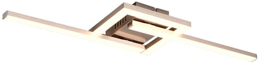 Rl live your light reality viale - plafondlamp - nikkel mat - incl. 1x smd 17w - draaibaar