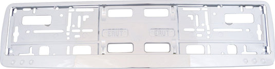 Carpoint onderlegplaat europa 53 x 14 cm chroom
