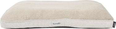 Scruffs harvard hondenkussen - orthopedisch matras - memory foam - pearl grey - xl - 120 x 75 cm
