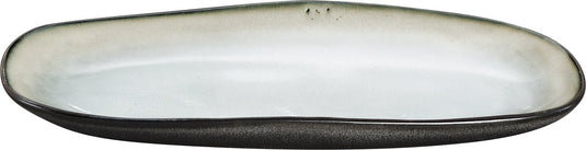 Medard de noblat - shadow nacre - kleine ovale schaal - 23 x 11 cm - 6 delig - stoneware