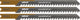 Wolfcraft - panlat decoupeerzaagbladen - 3 stuks - hcs-blad met u-schacht – decoupeerzaagblad ideaal voor panlatten en kanthout - 8033000