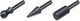 Kreator - accessories - krt017005 - roterende raspen - hout-metaal - 3 st.