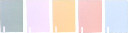 Ancor schrift emboss dry a5 ruit 5 mm 48 vel 90 grams krimp 5 stuks assorti - an-118865-c
