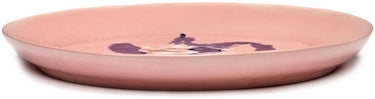 Serax - ottolenghi feast - serveerschaal s - roze blauw - 35 ø