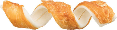 Trixie kauwsnack runderhuid - kip 15 cm - glutenvrij, 50 stuks