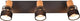 Trio nandini - spot - zwart mat - excl. 3x e14 10w