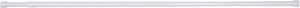 Differnz round douchestang 125x220cm wit